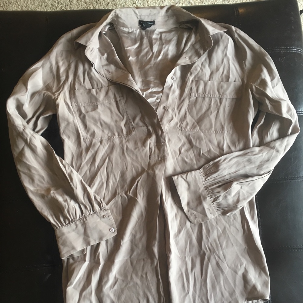 Beige blouse by club Monaco